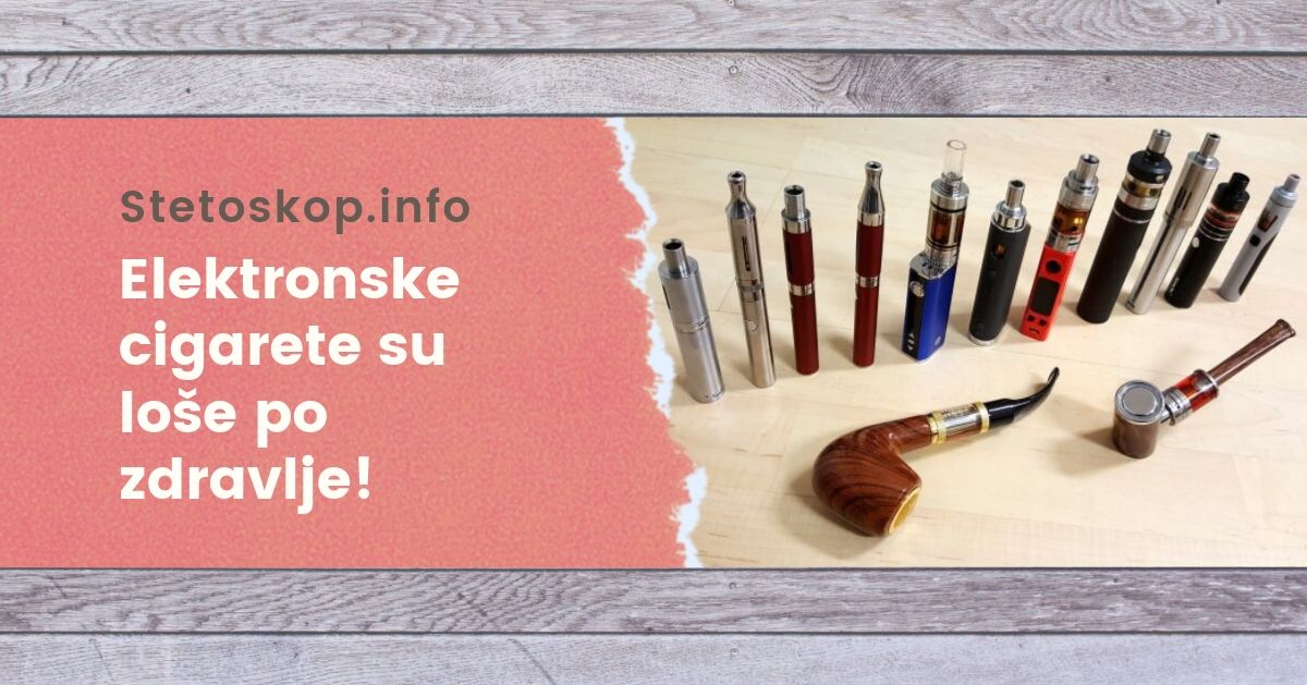 Elektronske cigarete loe utiu na zdravlje