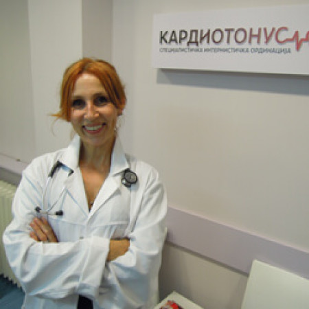 Mr sci. med. dr Sandra Radak - Specijalista interne medicine, angiolog