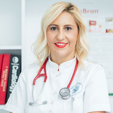 Spec. dr med. Olivera M. Nikolić, Specijalista interne medicine i kardiolog