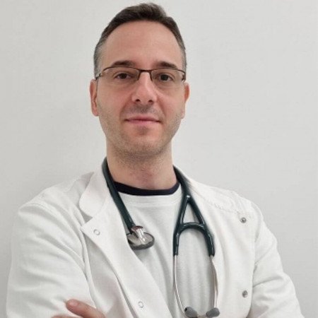 Ass. dr sci. med. Srđan Aleksandrić, Specijalista interne medicine, kardiolog