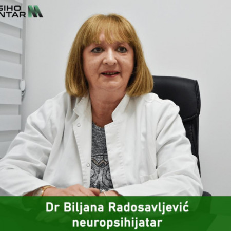 Dr Biljana Radosavljević, Specijalista neuropsihijatrije