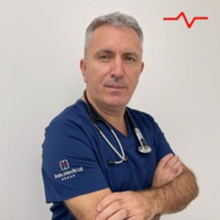 Spec. dr med. Milanko Rakonjac, Potpukovnik dr. med, kardiolog