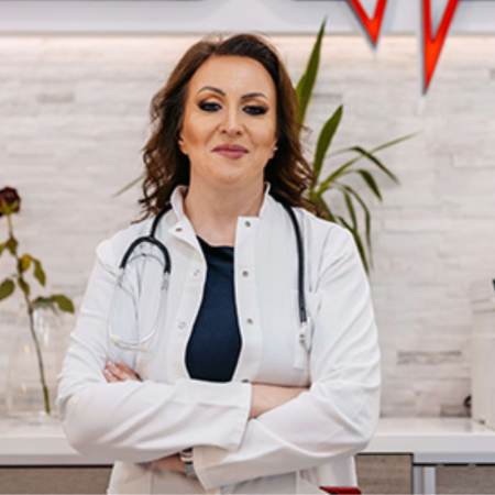 Dr Dragana Stanojević, Specijalista interne medicine, kardiologija