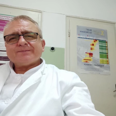 Spec. dr med. Valentin Petrov, Specijalista pulmologije