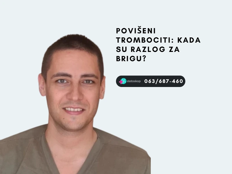 Povišeni trombociti: Kada su razlog za brigu?
